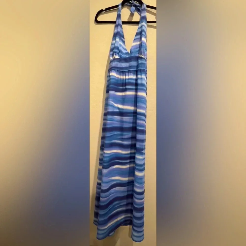 Tommy Bahama Large Maxi Halter dress - Picture 2 of 11